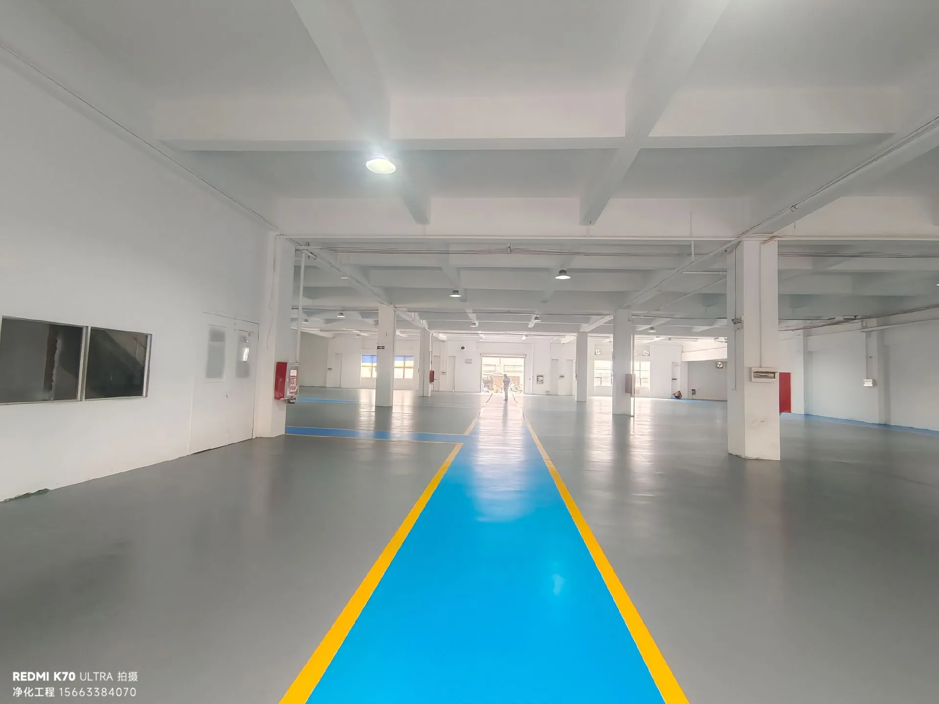 T 级耐磨！环氧自流平地坪成电子厂房洁净地坪首选