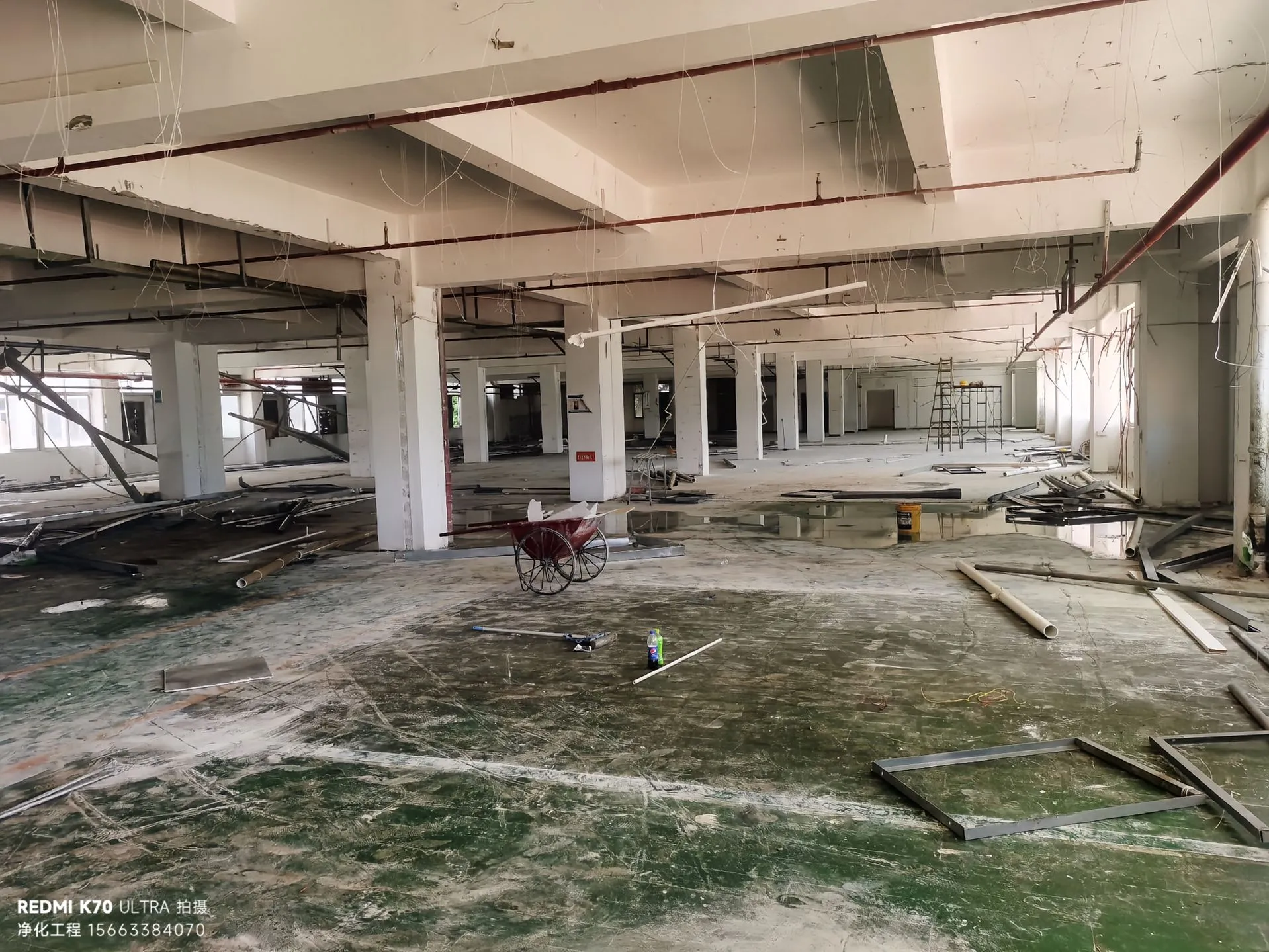 旧厂房净化改造前