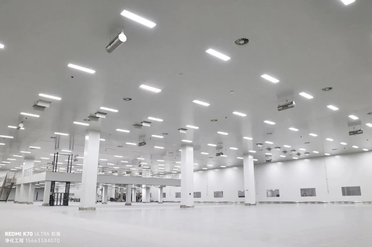 南京洁净厂房改造外资客户验厂达标的洁净生产环境展示