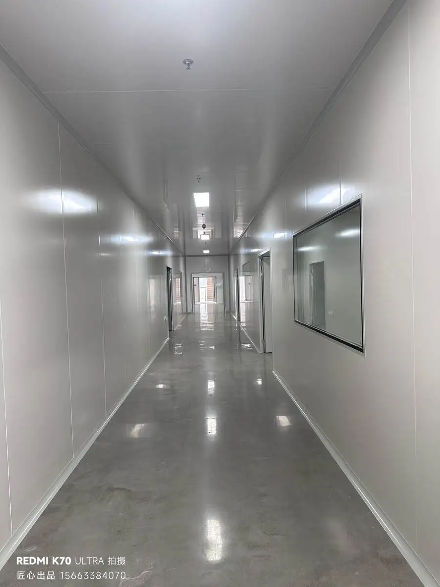 镇江句容净化车间施工中