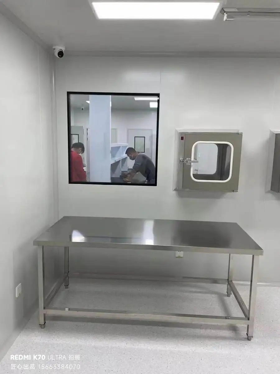 南京化妆品厂净化车间-传递窗展示