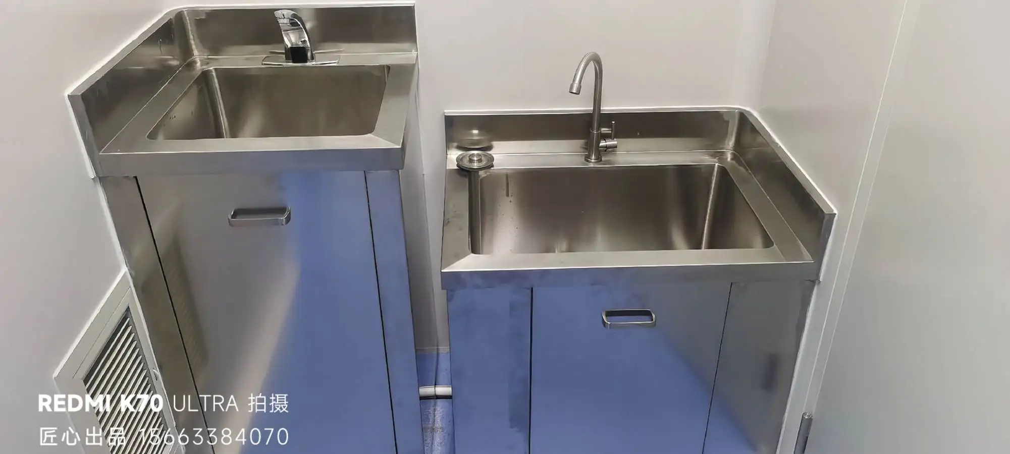 GMP车间内部洗手池